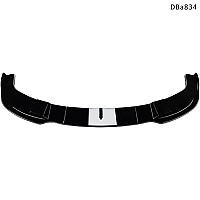 Черен лип спойлер за предна броня BMW 5 MT E60/E61 2005-2010 - DBa834